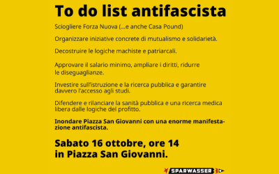 To Do List antifascista